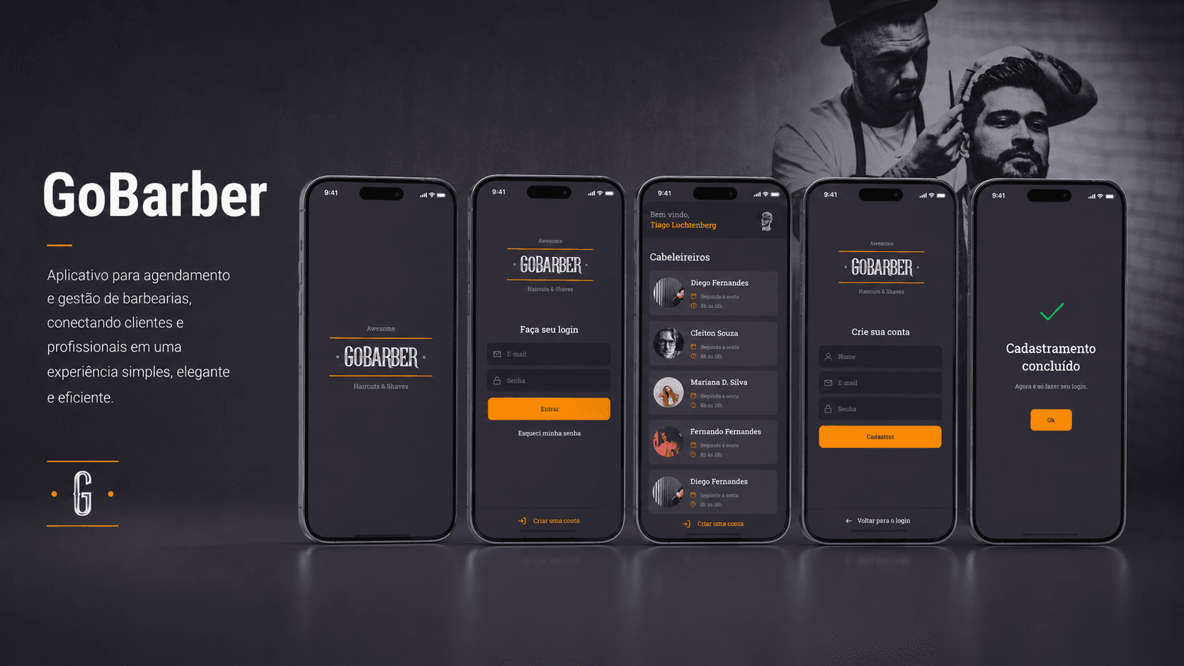 GoBarber preview